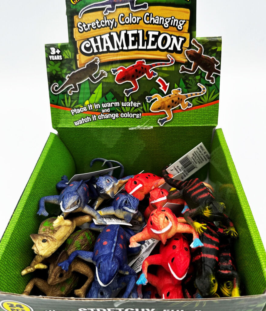 Colour changing chameleon store toy