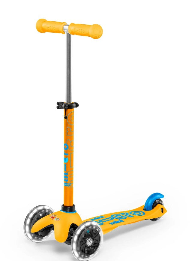 Mini Deluxe Micro Scooter LED - Apricot – Hurley Burley Toys