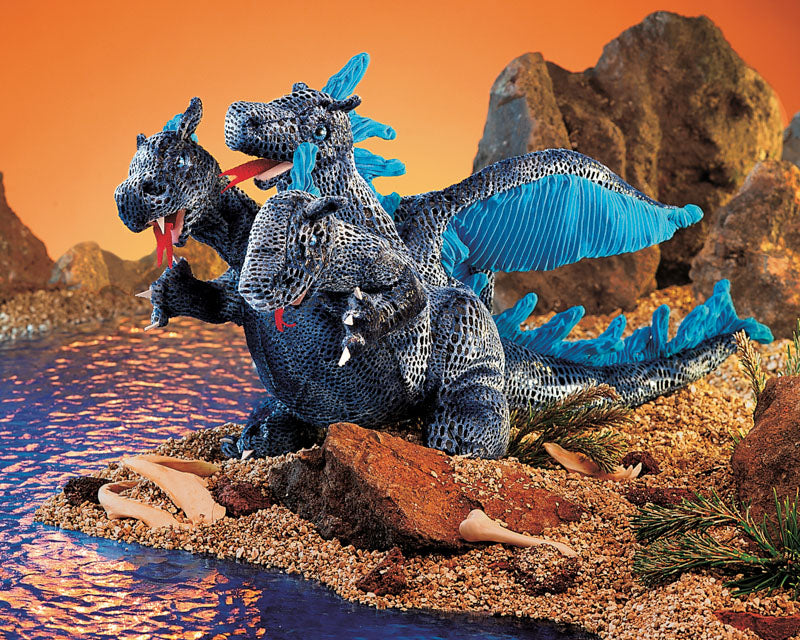 3 headed 2024 dragon toy